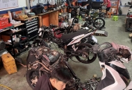 CƠ SỞ SỮA CHỮA XE MÁY UY TÍN BÌNH DƯƠNG - PHỤC DỰNG BẢO DƯỠNG XE MÁY BÌNH DƯƠNG